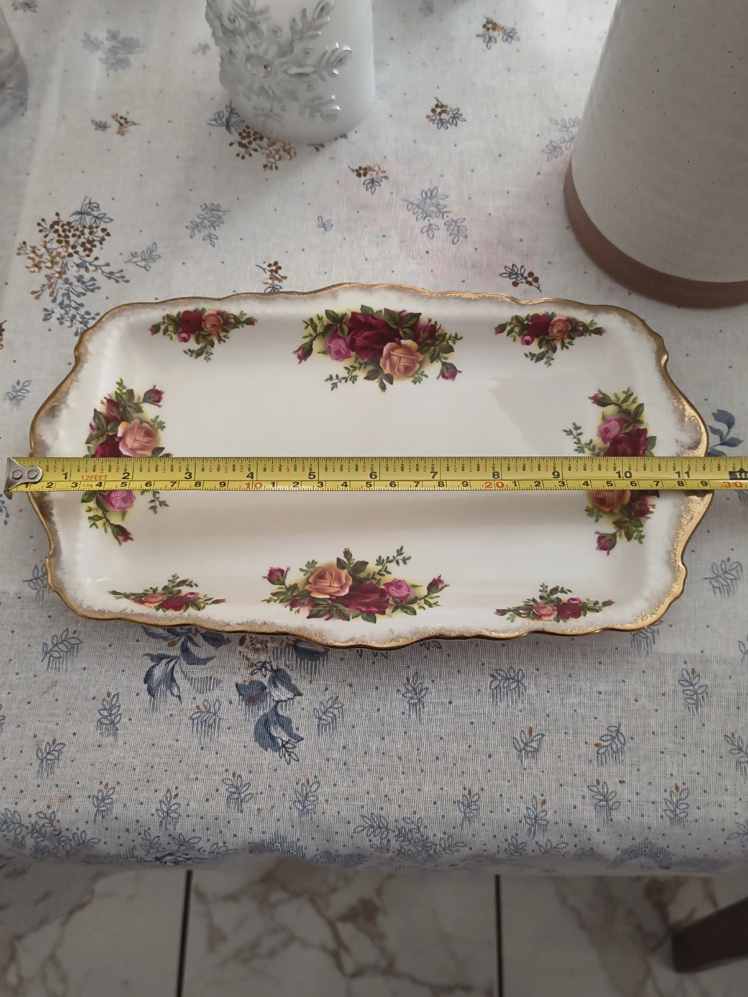 Royal Albert Old Country Roses Rectangular Tray - photo 3
