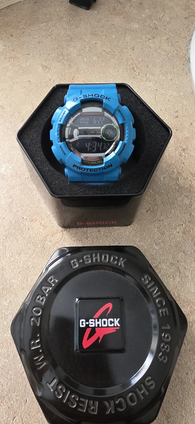 Casio G-Shock GD-110 Blue Watch