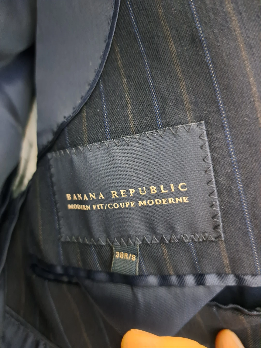 Banana Republic Modern Fit Pinstripe Blazer 38R - photo 2