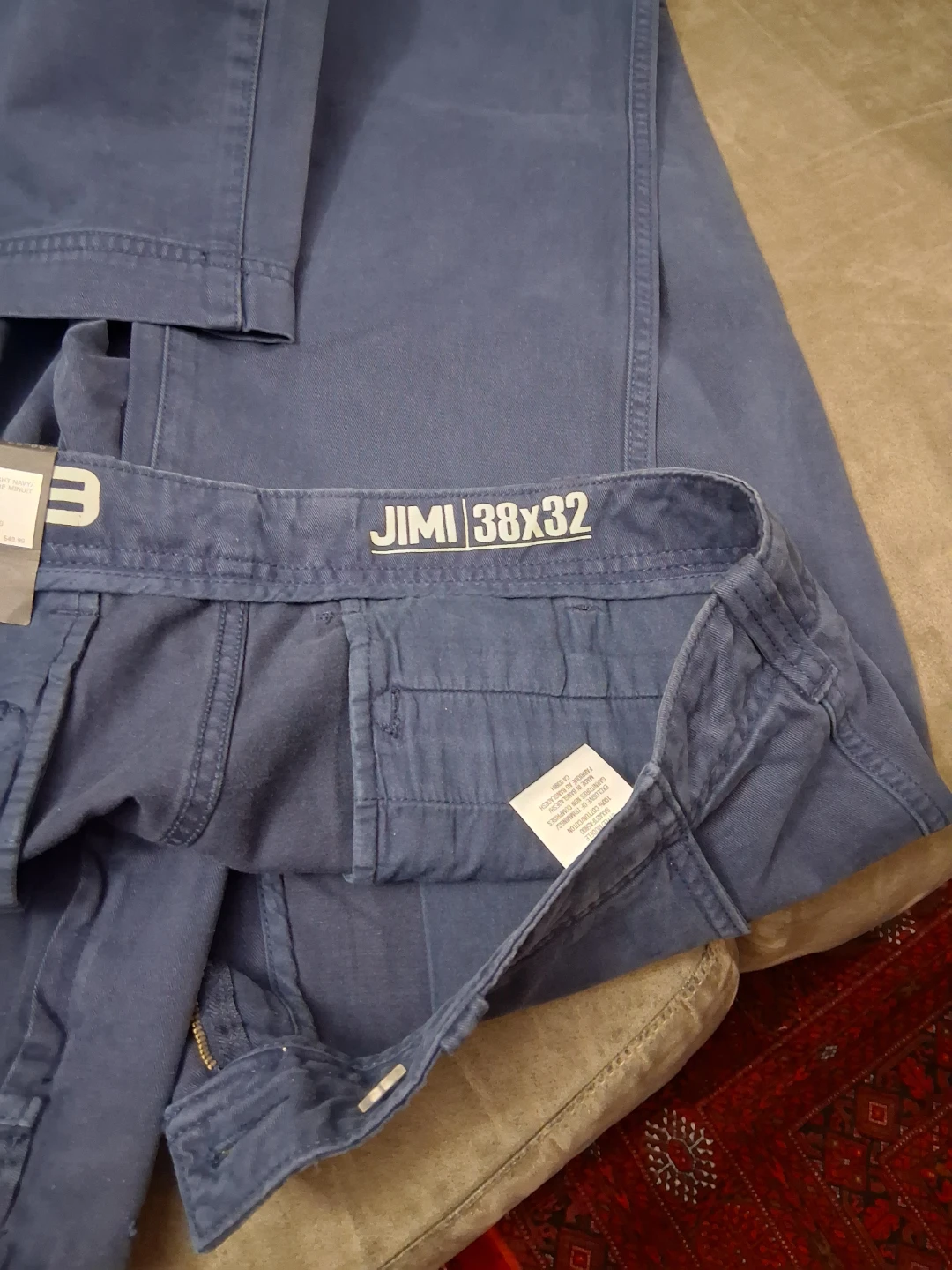 Jimi 38x32 Chino Pants - photo 4