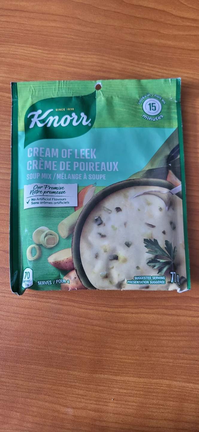 Knorr Cream of Leek Soup Mix 71g