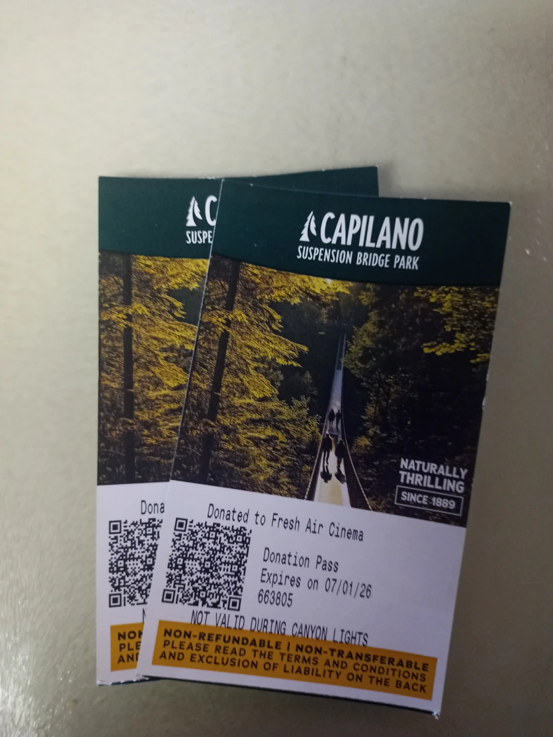 Capilano Suspension Bridge