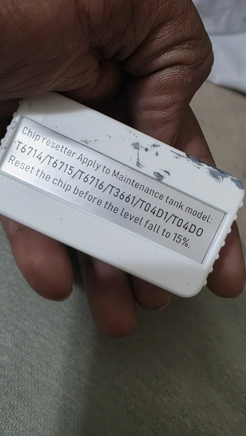 Chip Resetter for Maintenance Tank Models