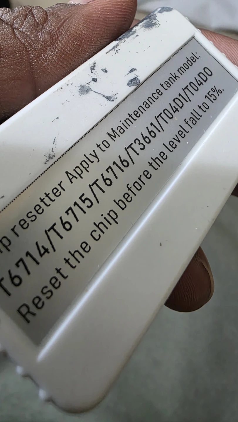 Chip Resetter for Maintenance Tank Models - photo 5