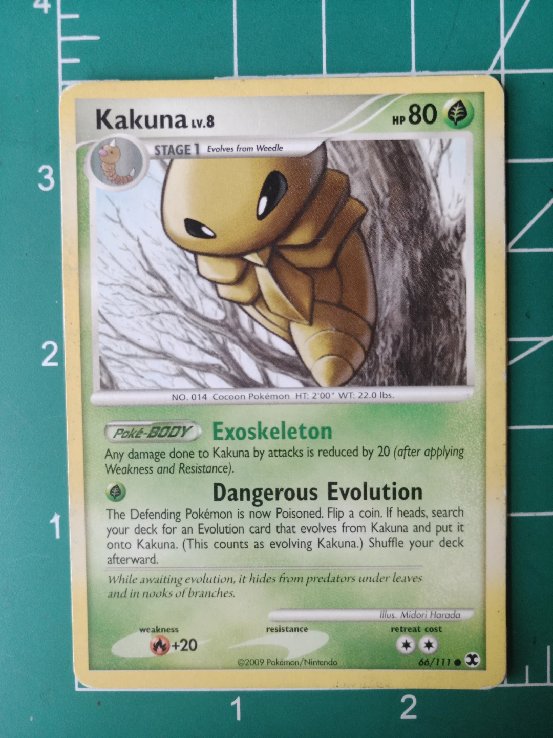 Pokemon Kakuna Lv.8 Card