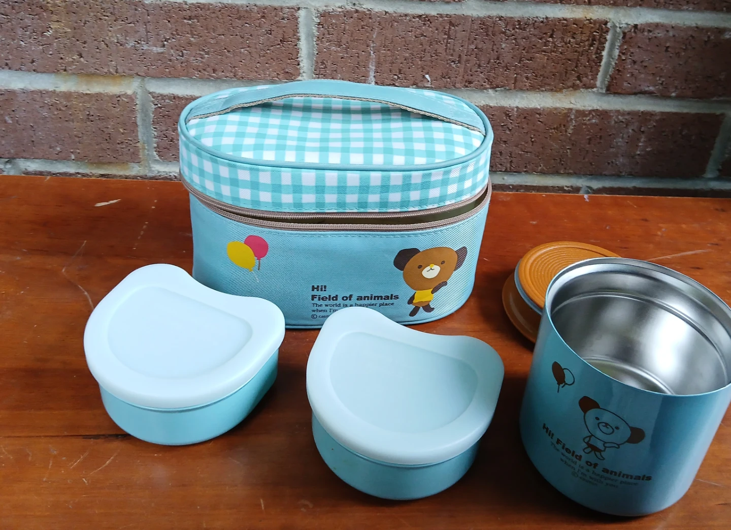 Kids Bento Box with Insulated Bag