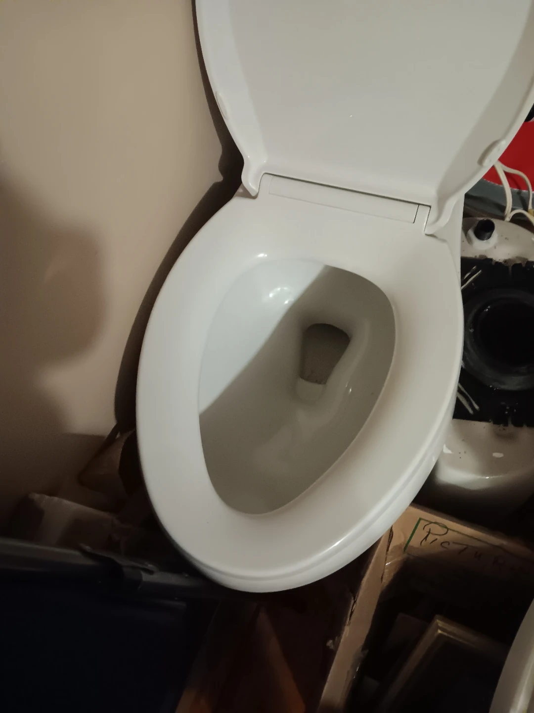 White Toilet kohler