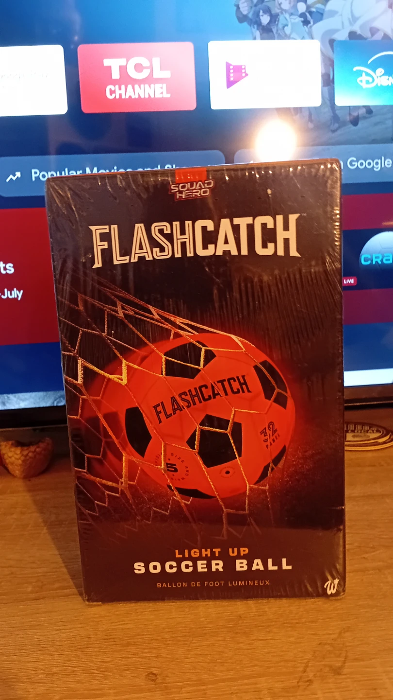 Flashcatch Light Up Soccer Ball  Official Size 5
