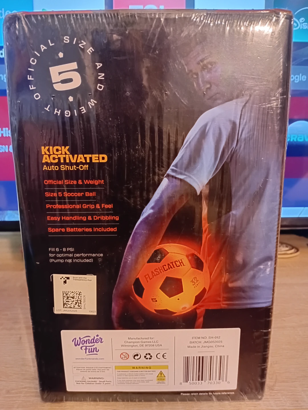 Flashcatch Light Up Soccer Ball  Official Size 5 - photo 2