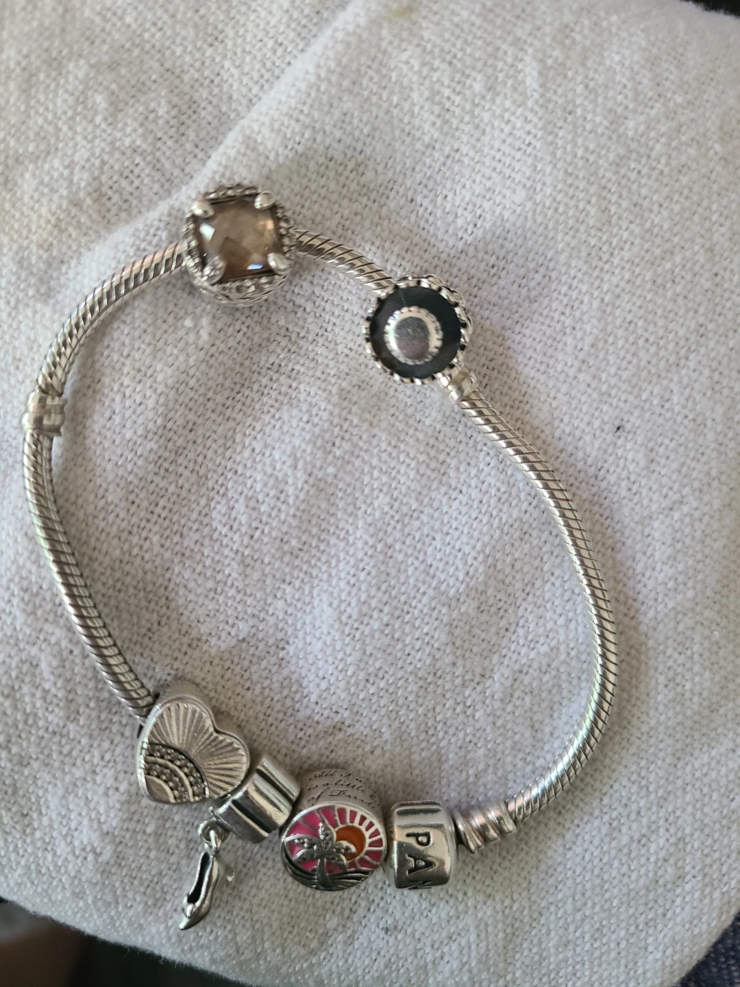 Pandora Charm Bracelet with 5 Charms - photo 2