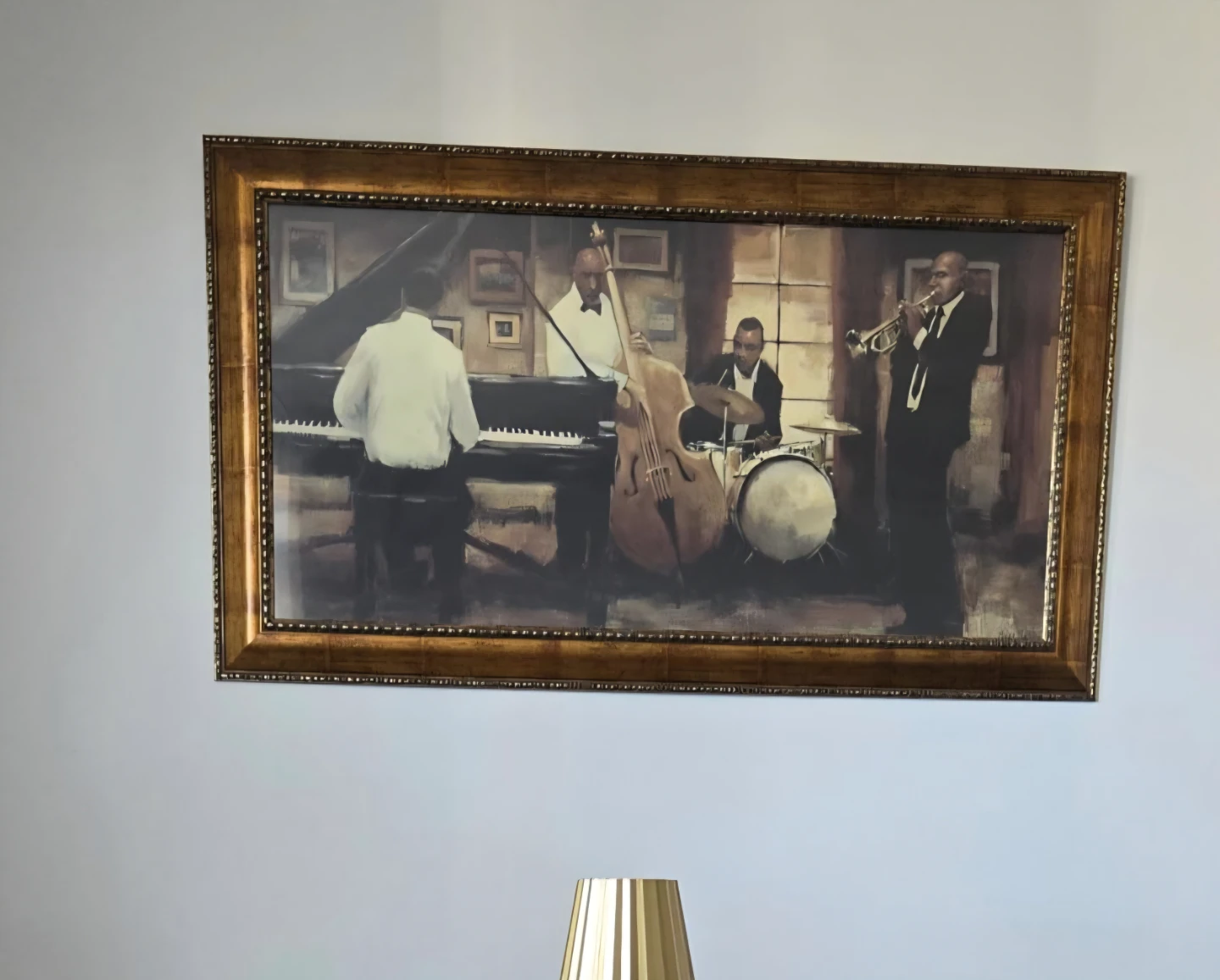 Framed Jazz Band Artwork