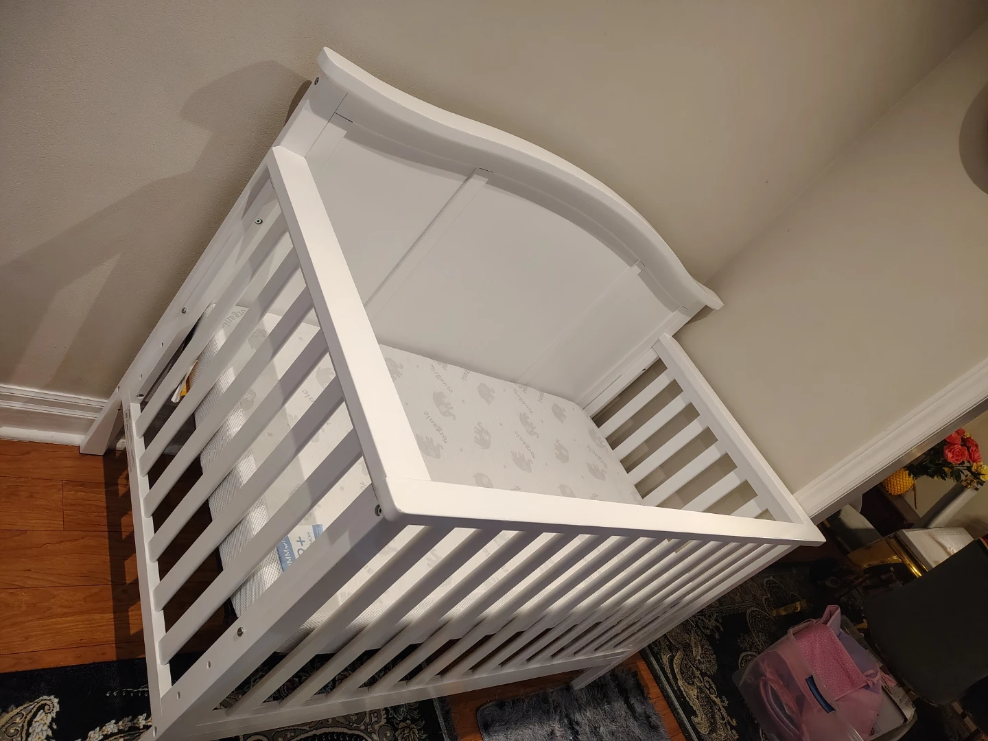 White Convertible Crib
