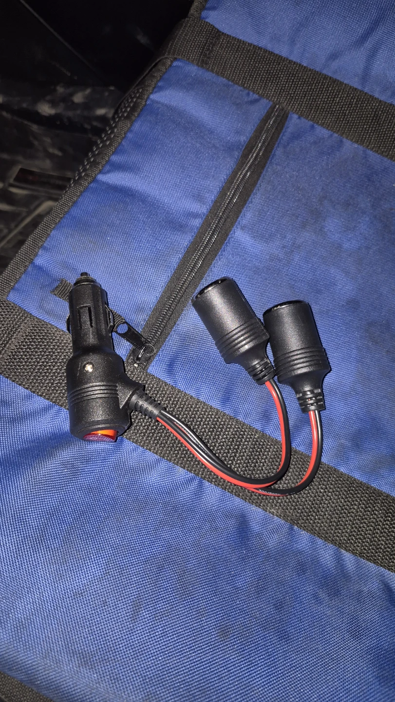 Car 12V Cigarette Lighter Splitter with On/Off Switch