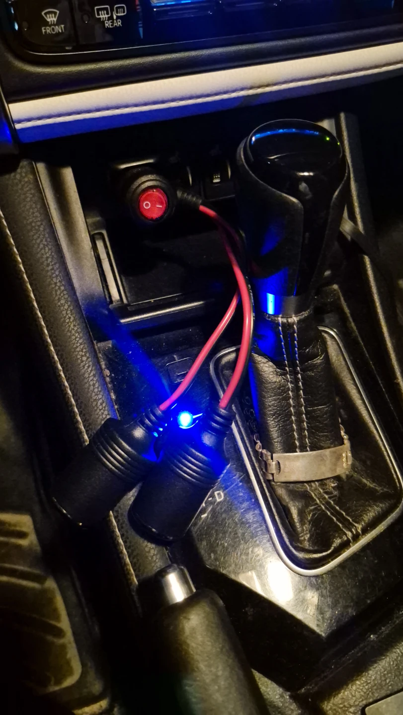 Car 12V Cigarette Lighter Splitter with On/Off Switch - photo 2