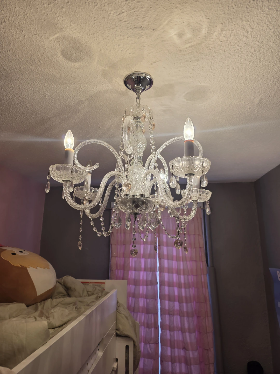 Crystal Chandelier Light Fixture