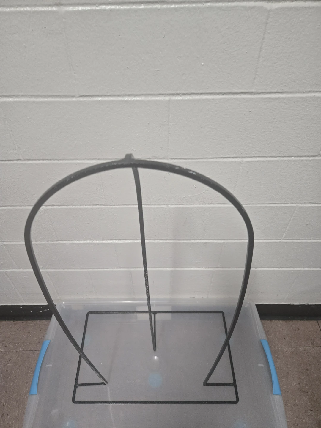 Industrial Metal Clothes Hanger Stacker Rack - photo 3