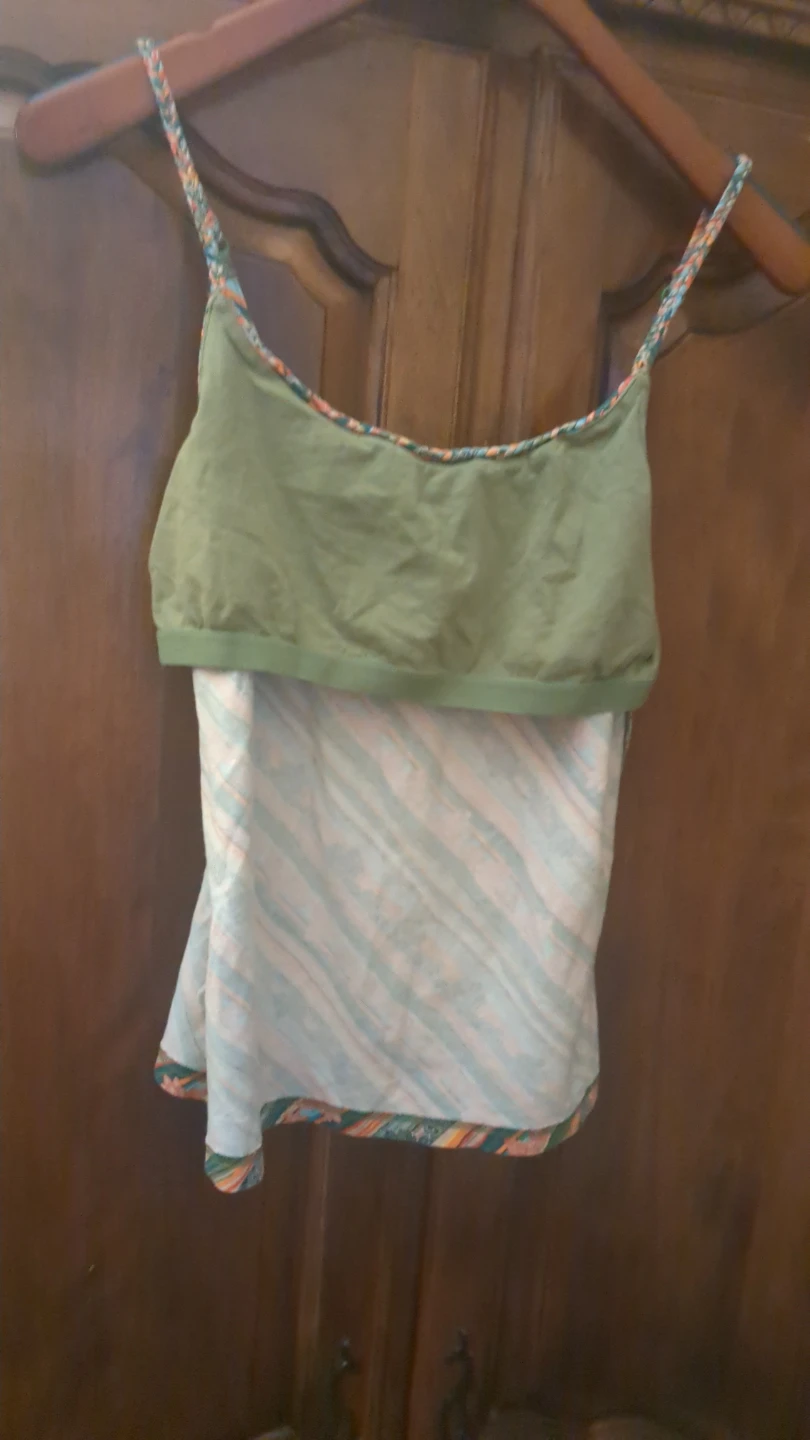 Apostrophe Stretch Tank Top S/CH Floral Stripes - photo 5