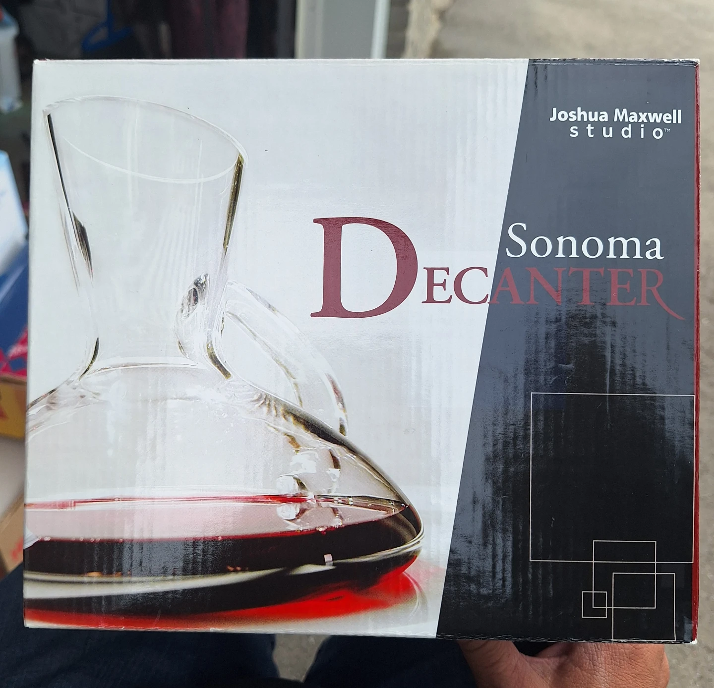 Joshua Maxwell Studio Sonoma Decanter