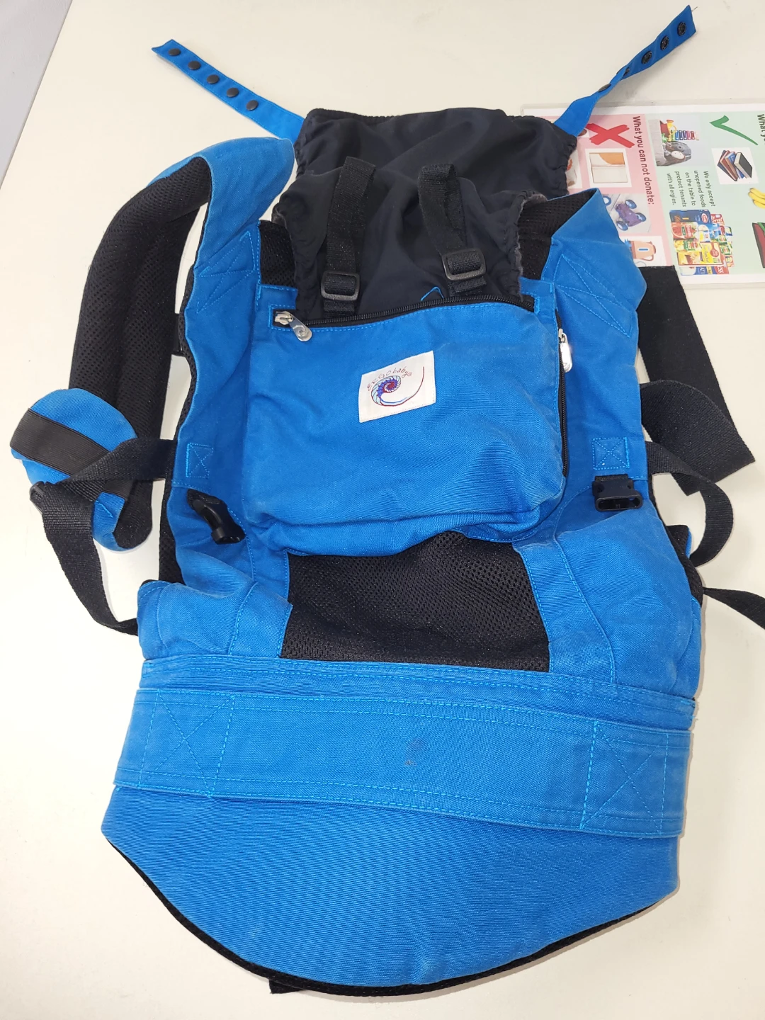 ⚽️ Ergobaby Performance Blue Baby Carrier