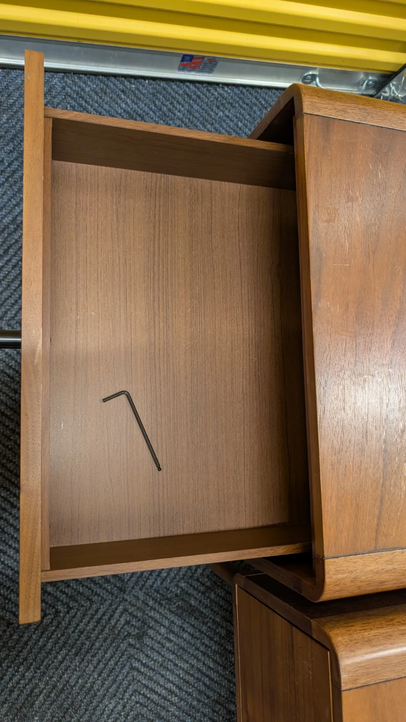 Marshall Walnut Nightstand solid wood - photo 3