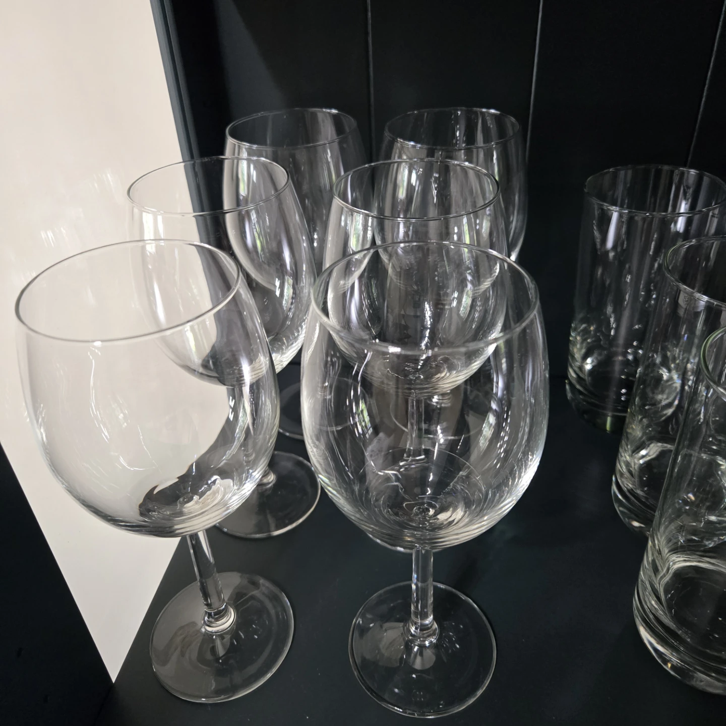 6 x Wine glasses
