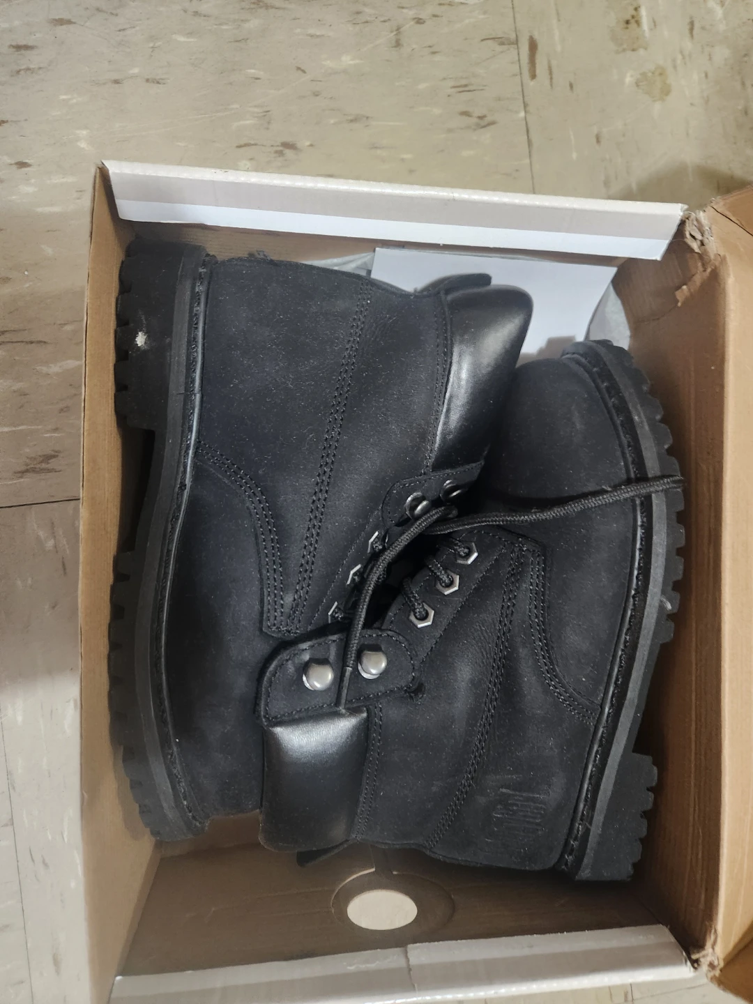 SafetyGirl Black Leather Work Boots - photo 2