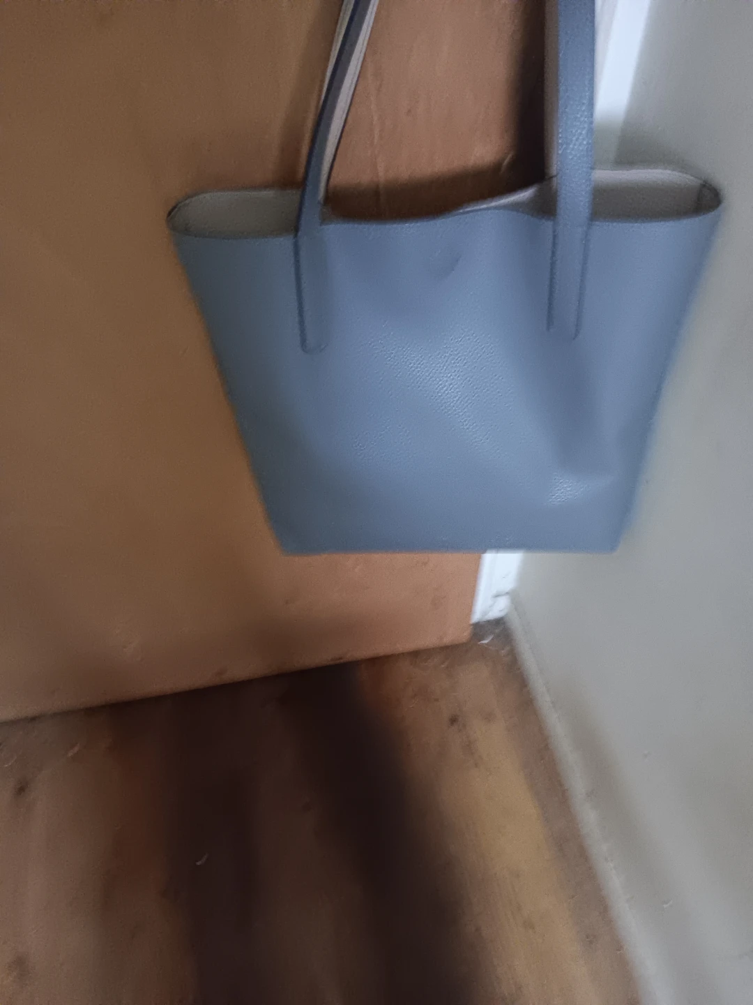 Gray Tote Bag