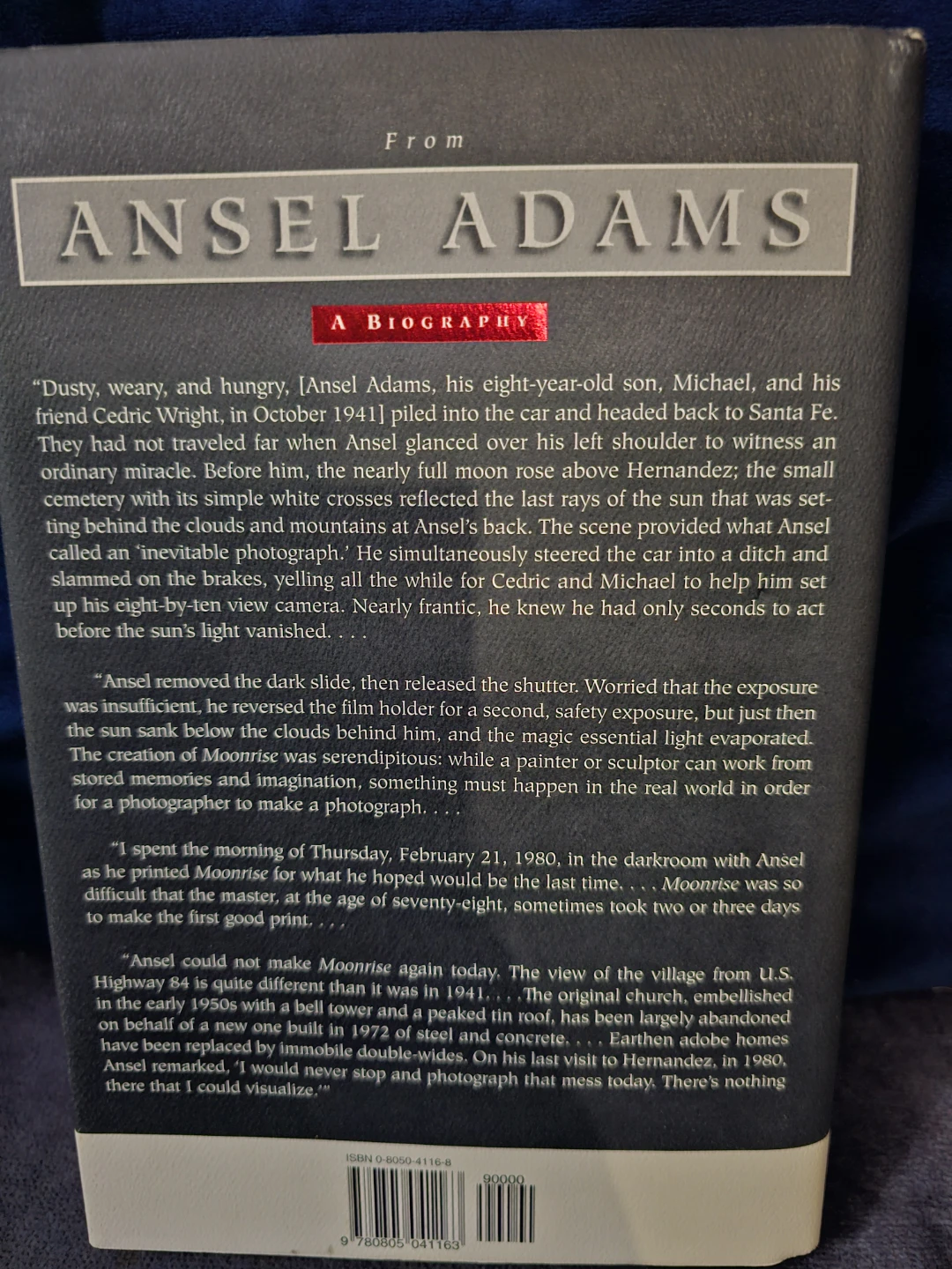 Ansel Adams: A Biography by Mary Street Alinder - photo 3