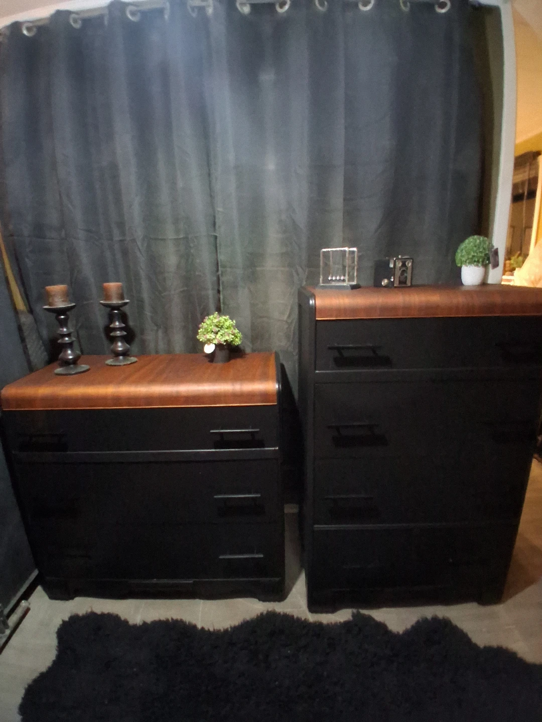 Custom Vintage Waterfall Dresser Set