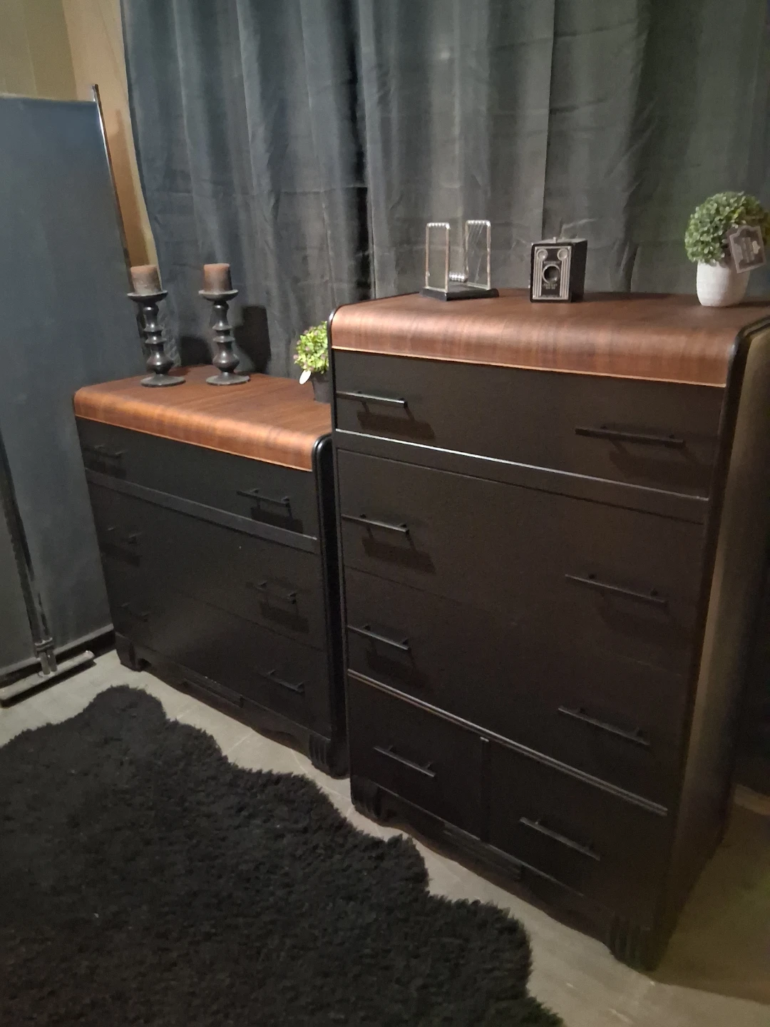 Custom Vintage Waterfall Dresser Set - photo 2