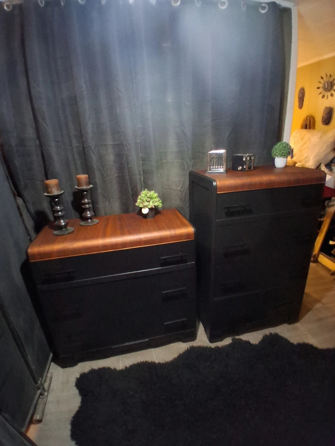 Custom Vintage Waterfall Dresser Set - photo 3