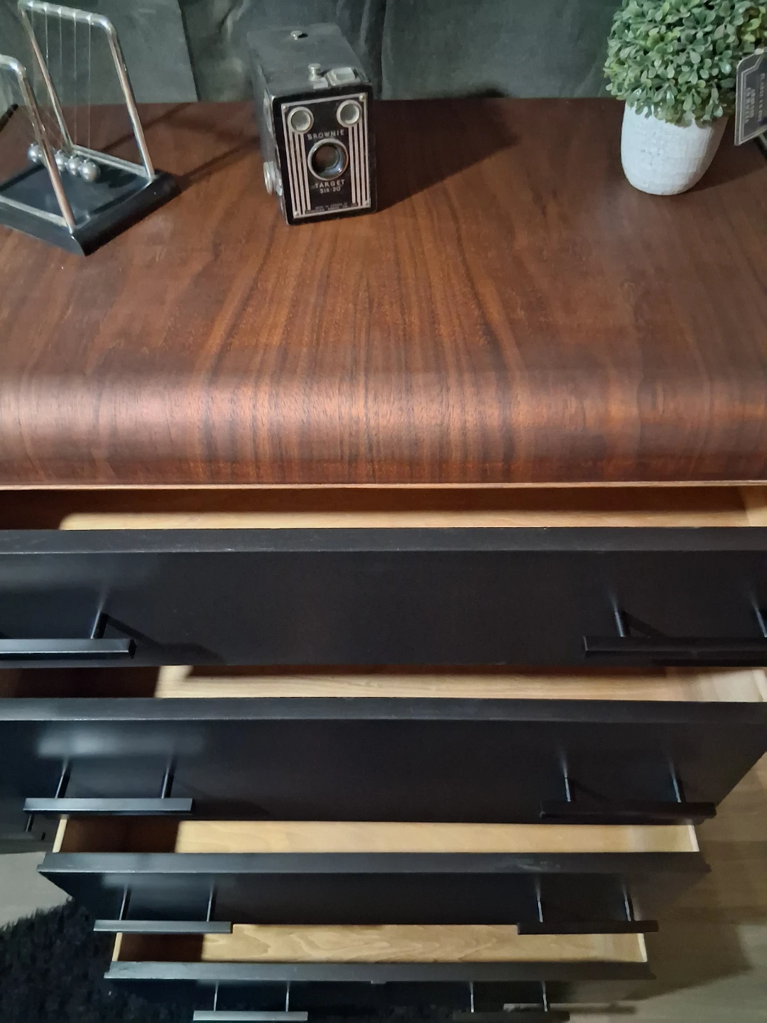 Custom Vintage Waterfall Dresser Set - photo 4