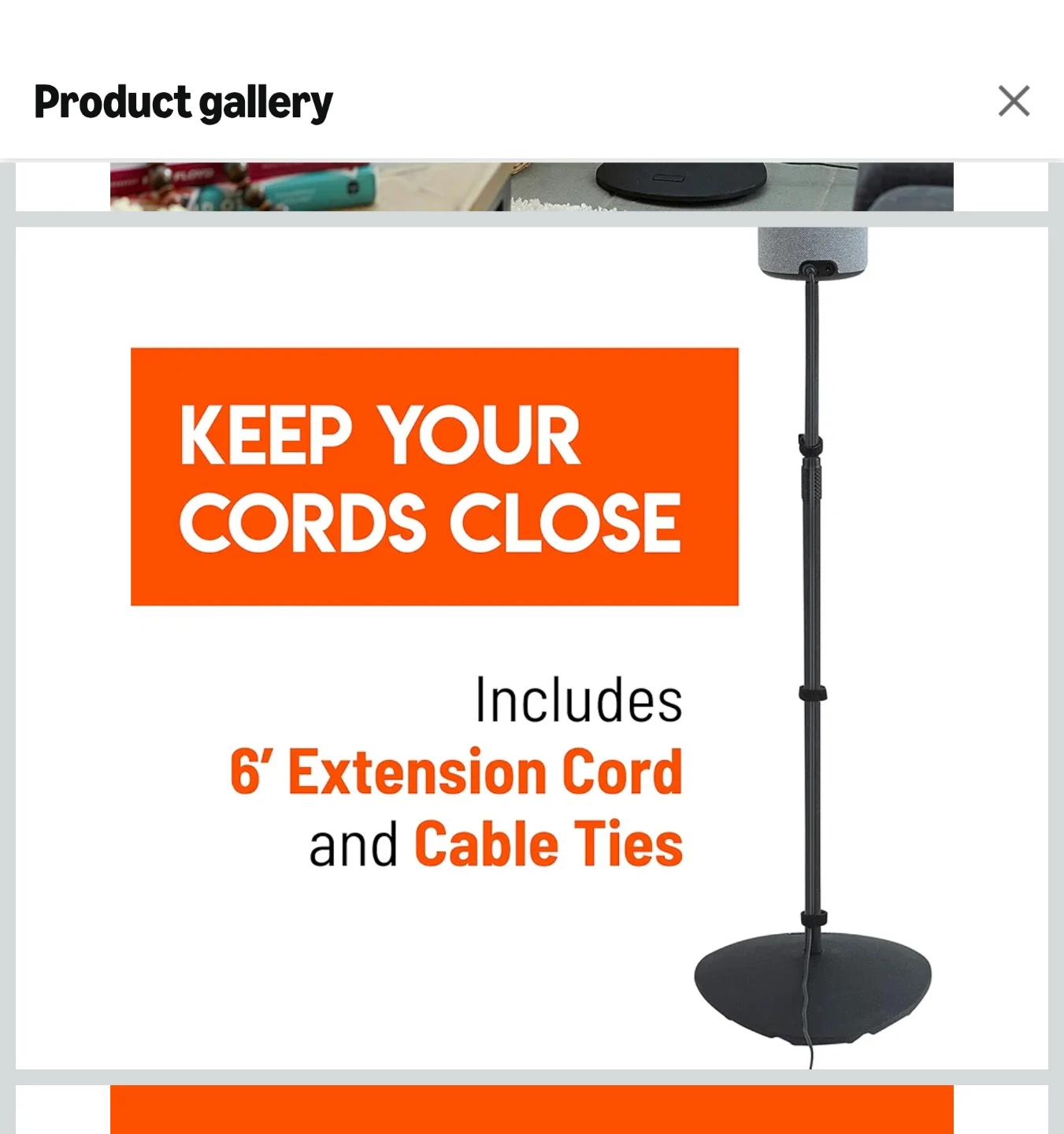 Amazon Echo Plus (2nd Gen) Speaker Stands - Black - photo 4