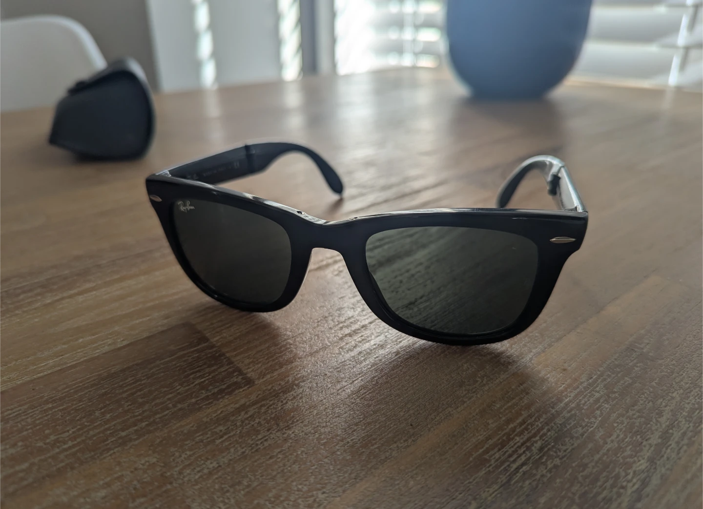 Ray-Ban Folding Wayfarer Sunglasses - Black