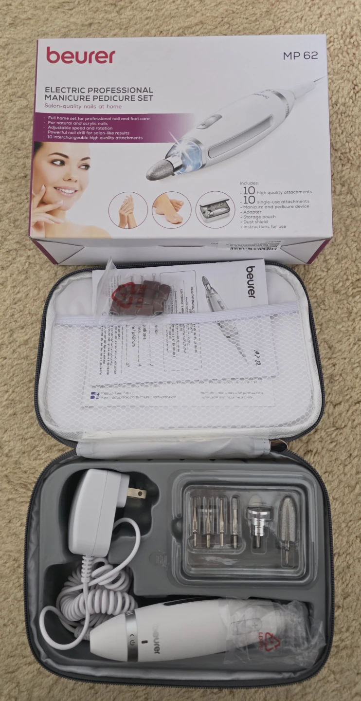 Beurer Electric Professional Manicure Pedicure Set MP 62 - photo 2