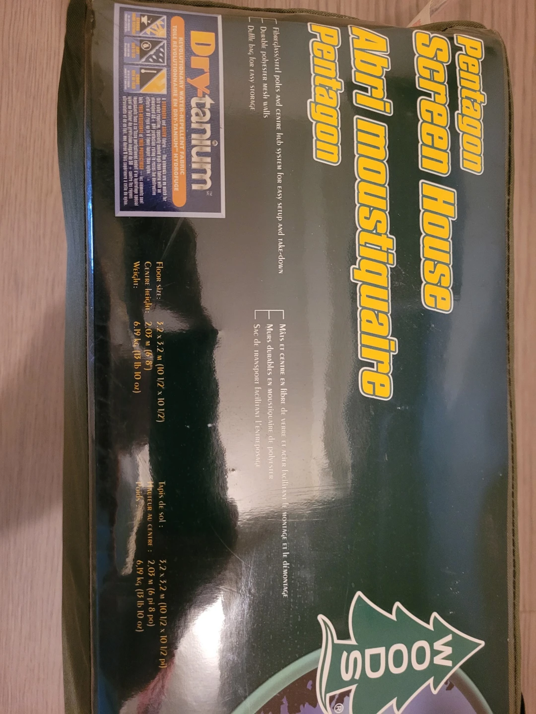 Camping mattress and screen house. READ THE DESCRIPTION. - photo 3