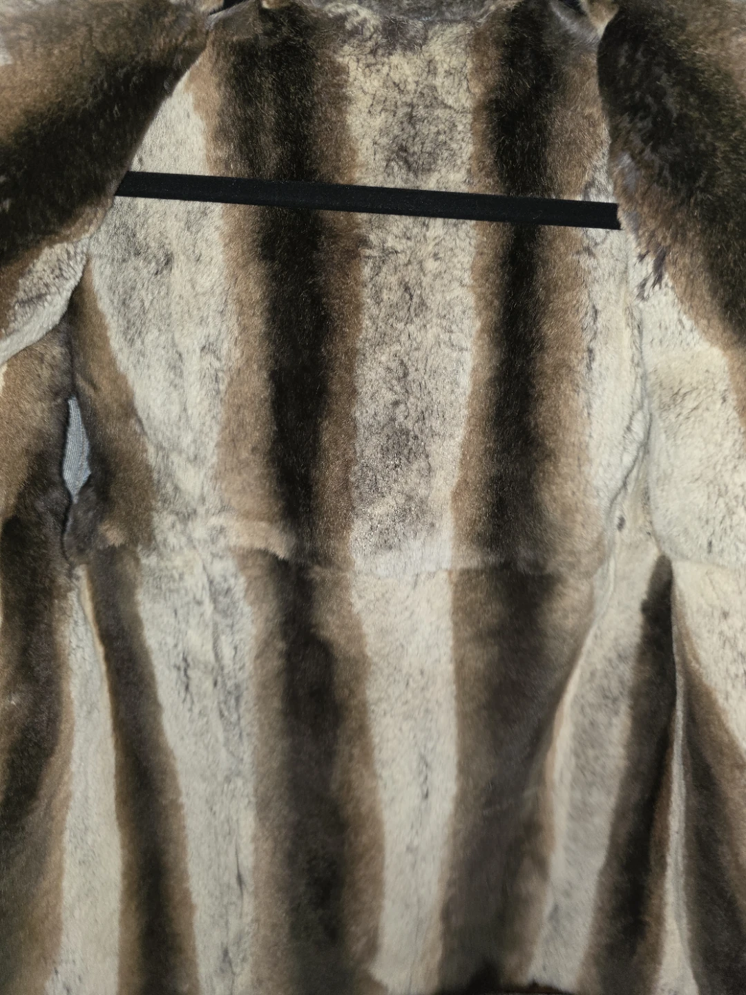 Denim Jacket with Real Fur Lining - photo 3