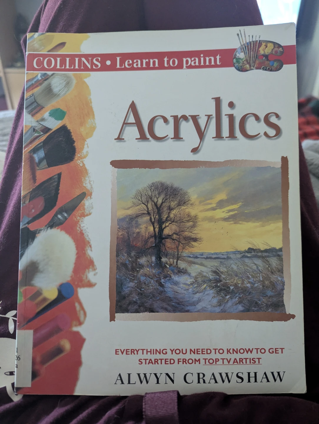 Collins Learn to Paint Acrylics Book by Alwyn Crawshaw