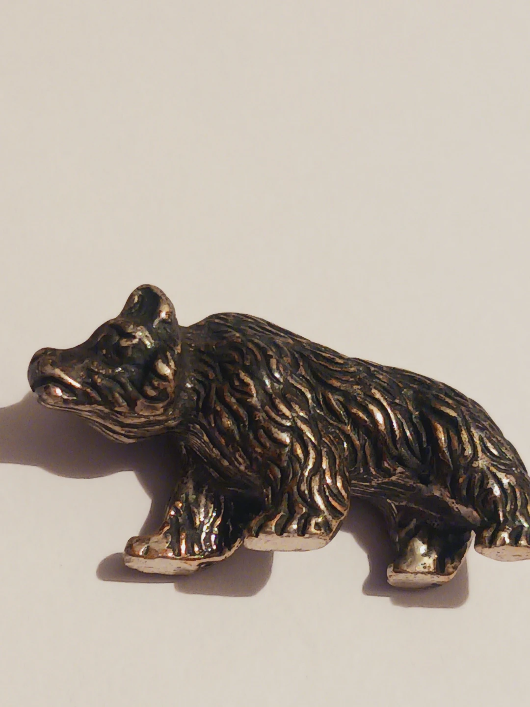 Sterling Silver 925 Miniature Bear Figurine - photo 4