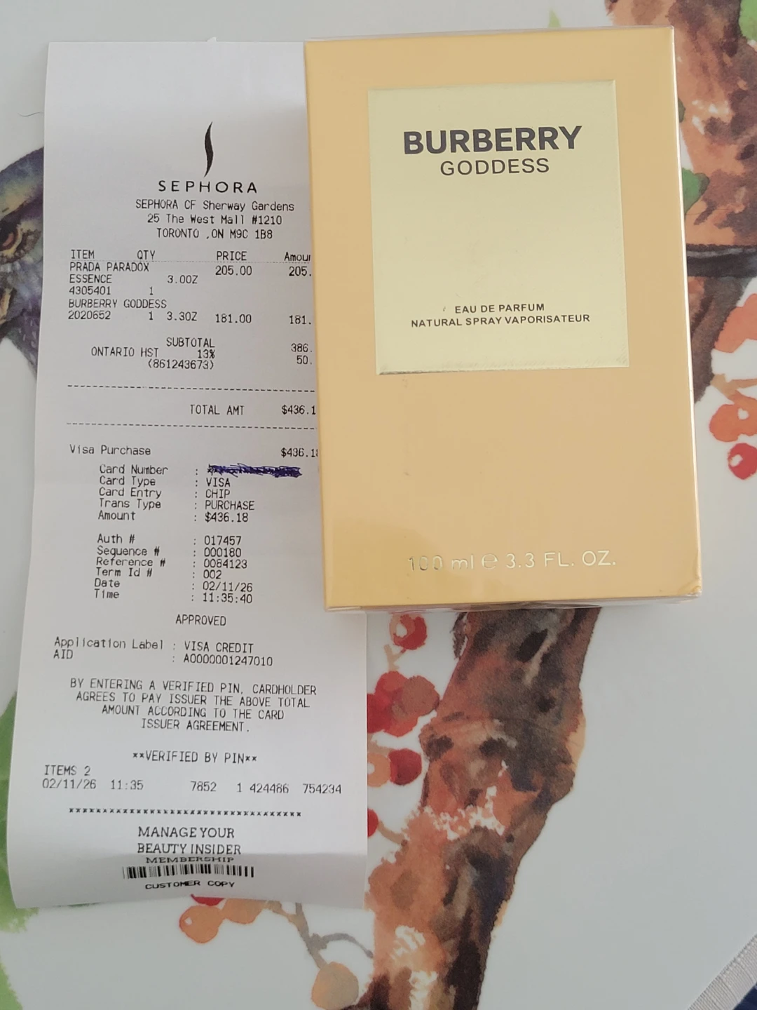 Burberry Goddess Eau de Parfum Natural Spray Vaporisateur 100 ml