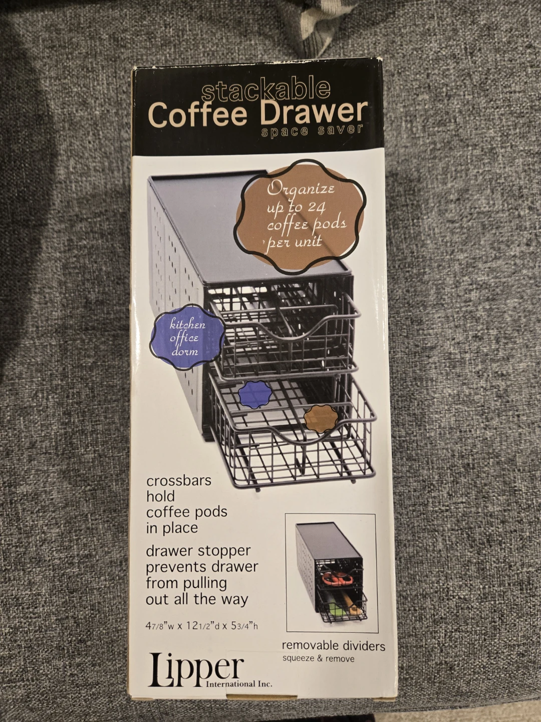 Lipper Stackable Coffee Drawer