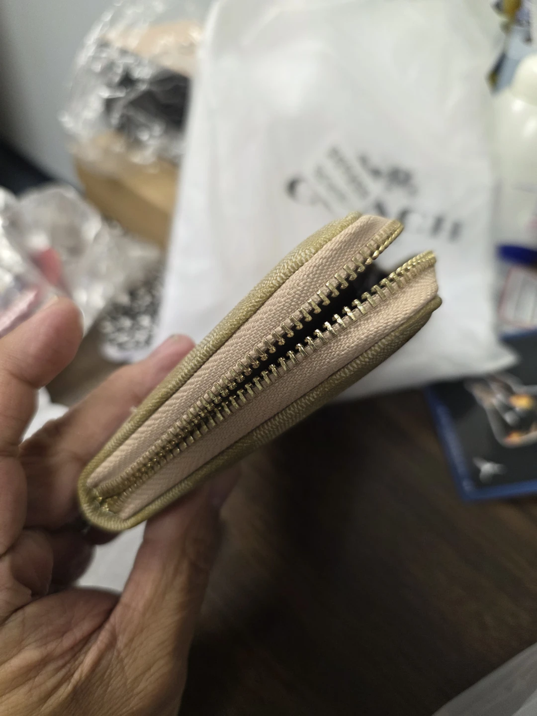 Coach Signature Zip-Around Wallet - photo 5