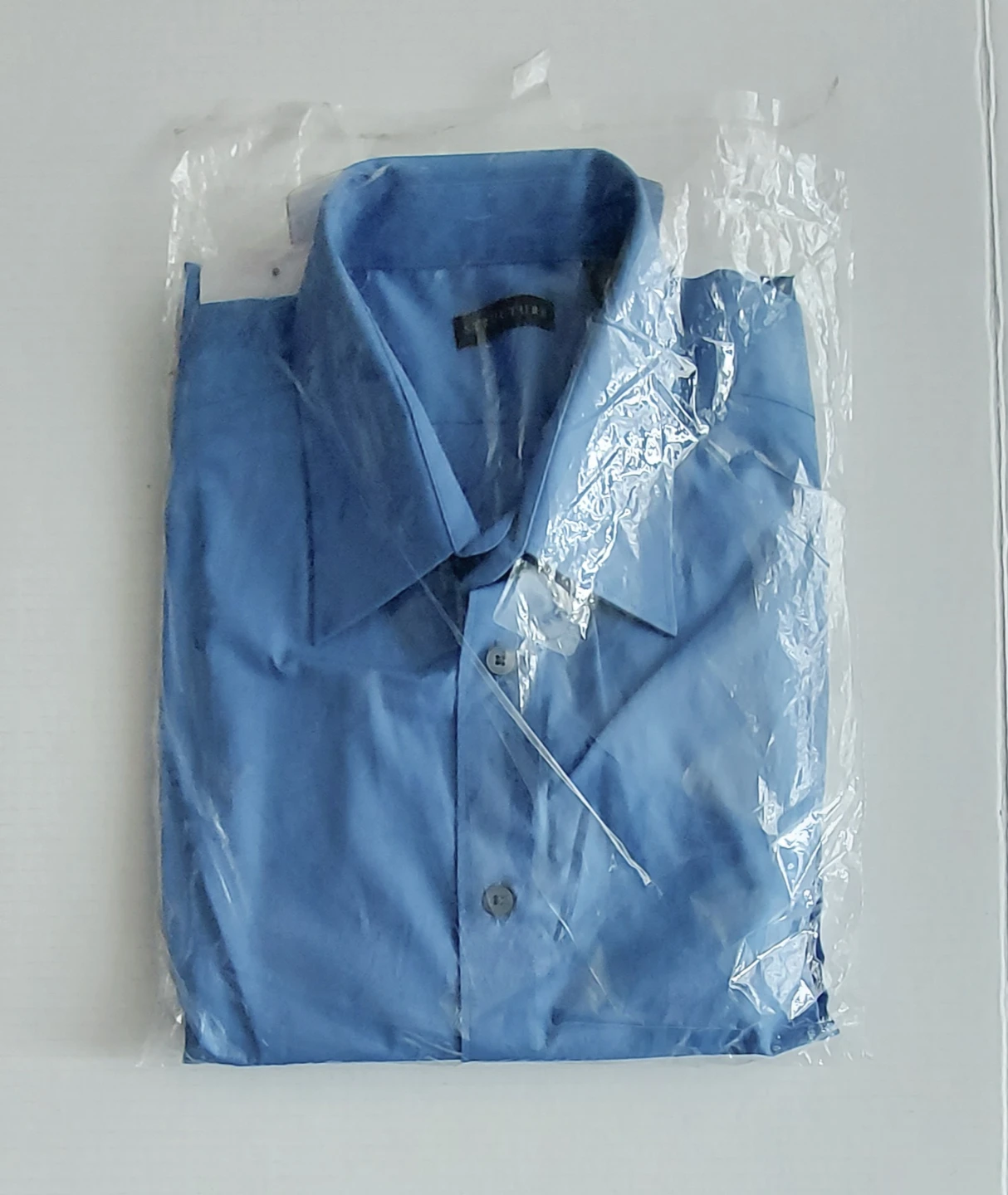 NWOT 🆕 Structure Men's Blue Dress Shirt - Size L - photo 2
