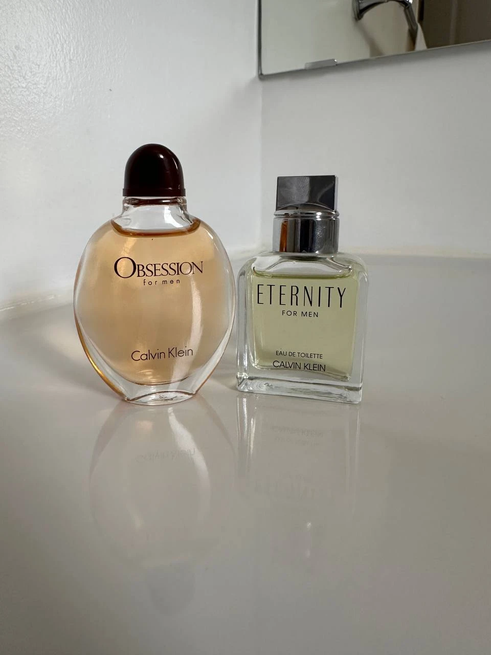 Calvin Klein Obsession & Eternity for Men Fragrances