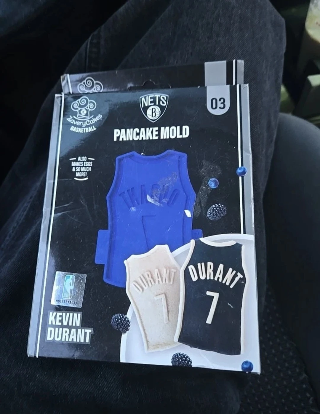 Kevin Durant Brooklyn Nets Pancake Mold by Savery Cakes