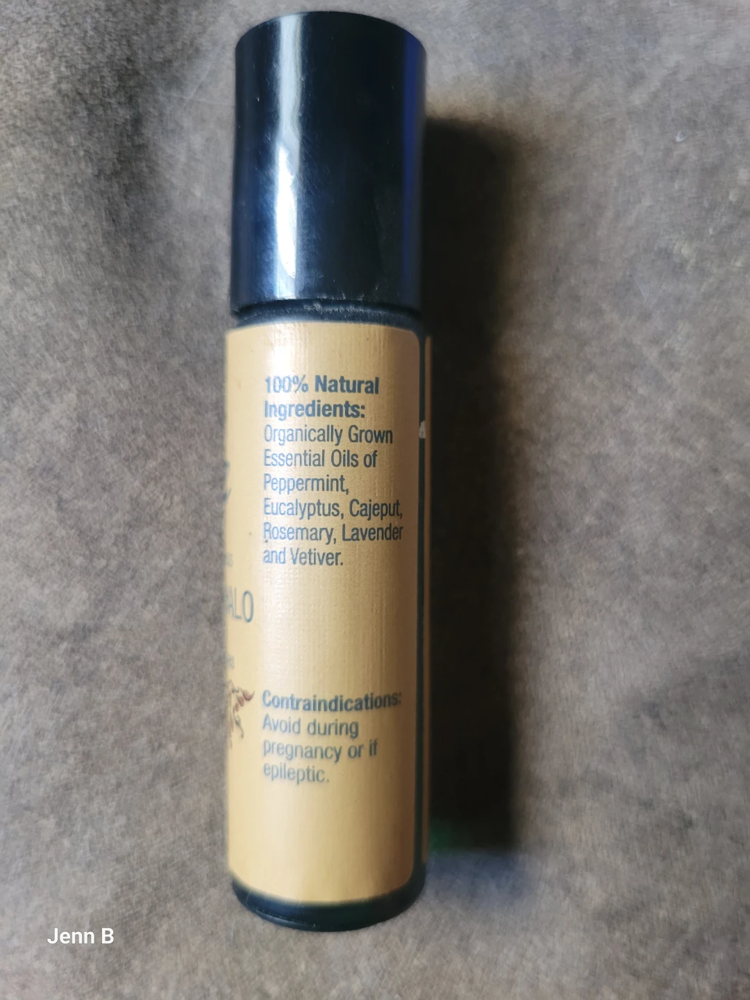 NEW Saje Natural Wellness Peppermint Halo Roll-On Relief 9ml - photo 3