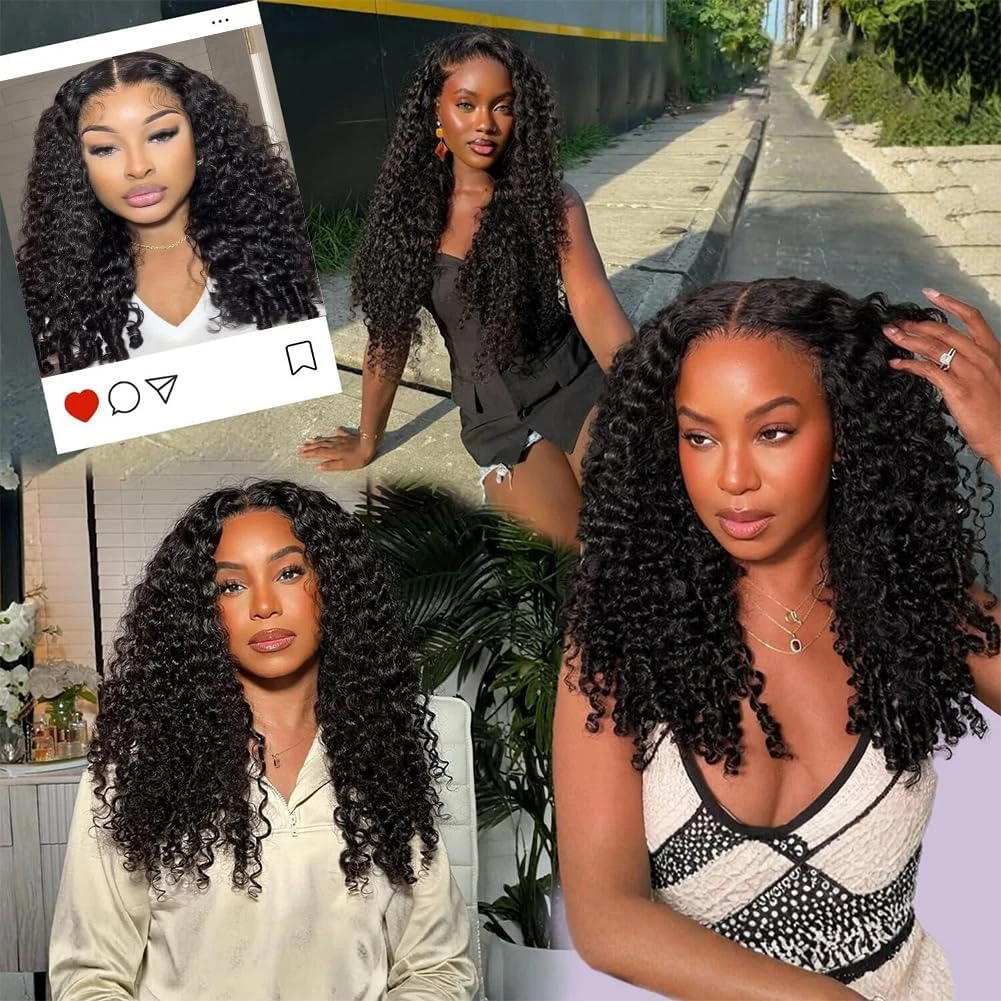 Black Curly Human Hair Weave - photo 4