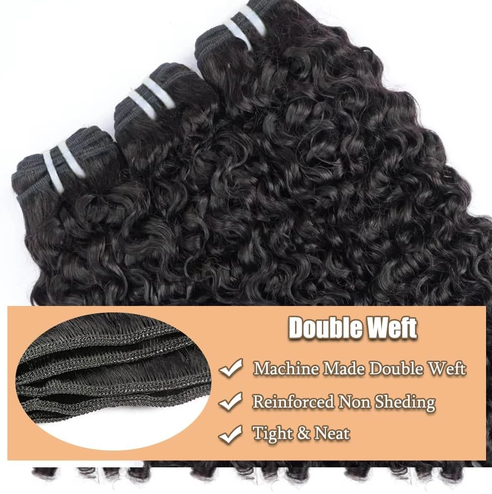 Black Curly Human Hair Weave - photo 5
