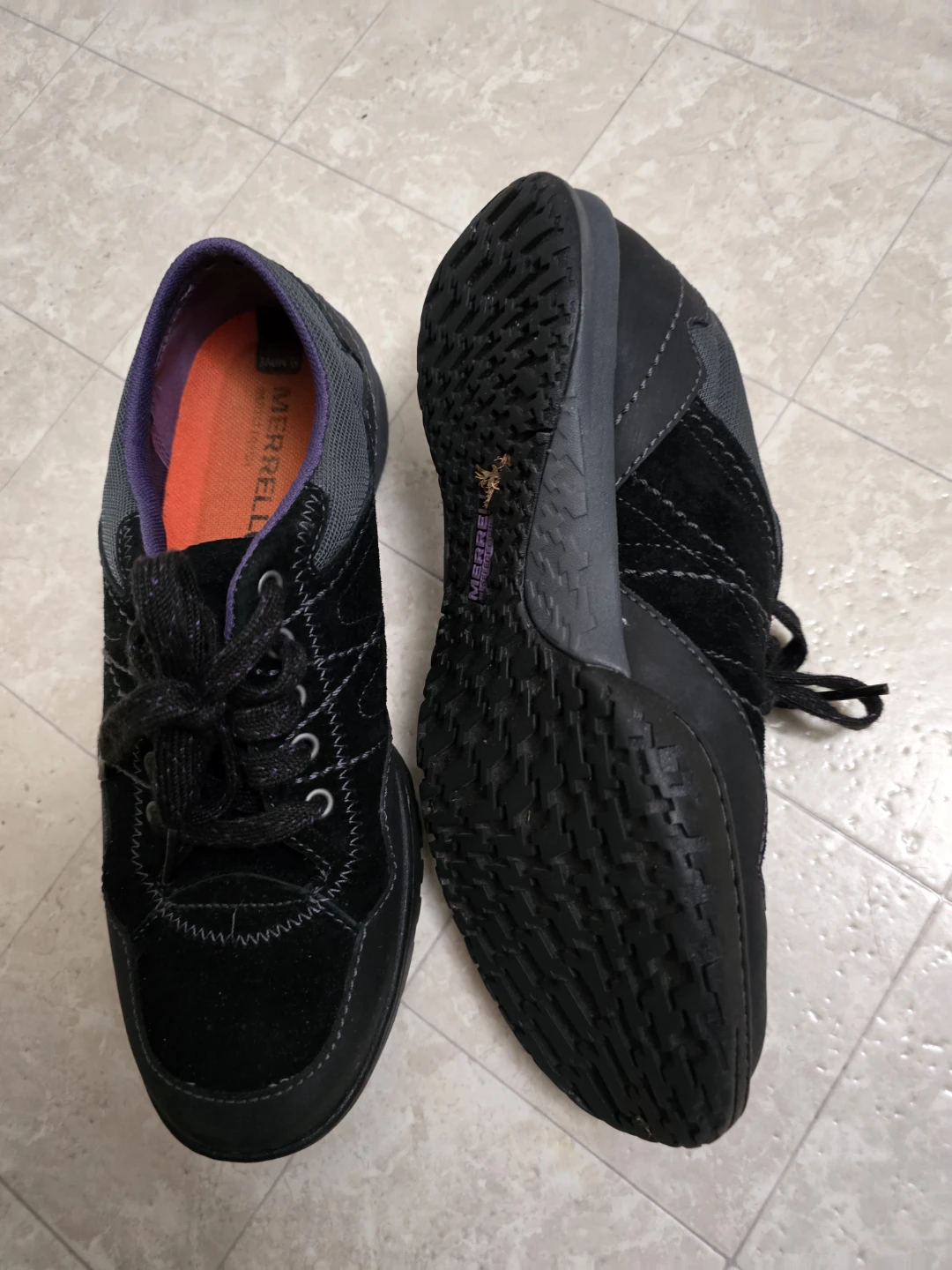 Merrell Black Suede & Mesh Sneakers - photo 2
