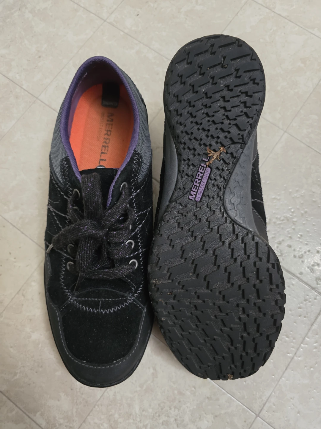 Merrell Black Suede & Mesh Sneakers - photo 3